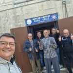Visit from Carsten, 9H/DM9EE, to Marconi Amateur Radio Circle (photo 1)
