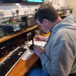 Visit from Carsten, 9H/DM9EE, to Marconi Amateur Radio Circle (photo 4)