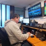 Visit from Carsten, 9H/DM9EE, to Marconi Amateur Radio Circle (photo 5)